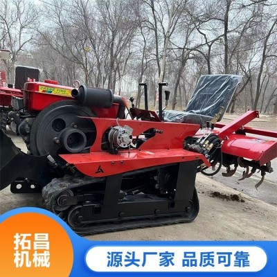 拓昌耕地起壟微耕機(jī) 乘坐式翻土施肥播種機(jī) 強(qiáng)勁動力